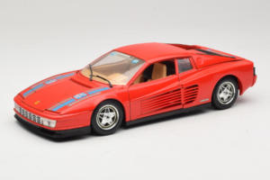Ferrari Testarossa PPG Auto Refinish Rouge Bburago 1:18 3039-P3 Métal Moulé