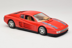Ferrari Testarossa PPG Auto Refinish Rouge Bburago 1:18 3039-P3 Métal Moulé — image 6 sur 8