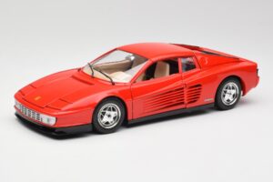 Ferrari Testarossa Rouge Bburago 1:18 3019 Métal Moulé