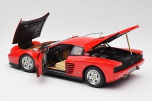 Ferrari Testarossa Rouge Kyosho 1:18 08422R Métal Moulé — image 5 sur 8