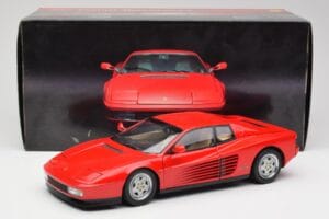 Ferrari Testarossa Rouge Kyosho 1:18 08422R Métal Moulé — image 8 sur 8