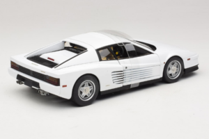 Ferrari Testarossa Blanc Miami Vice Hot Wheels 1:18 P9904 Métal Moulé — image 2 sur 6