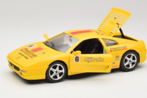 Ferrari F355 Berlinetta Jaune Course Solido 1:18 9009-Y1 Métal Moulé — image 2 sur 8
