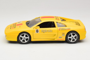Ferrari F355 Berlinetta Jaune Course Solido 1:18 9009-Y1 Métal Moulé — image 4 sur 8
