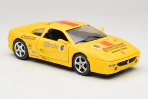 Ferrari F355 Berlinetta Jaune Course Solido 1:18 9009-Y1 Métal Moulé — image 6 sur 8