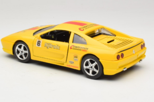Ferrari F355 Berlinetta Jaune Course Solido 1:18 9009-Y1 Métal Moulé — image 7 sur 8
