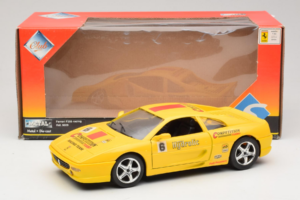 Ferrari F355 Berlinetta Jaune Course Solido 1:18 9009-Y1 Métal Moulé — image 8 sur 8