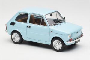 Fiat 126 Bleu Clair MCG 1:18 MCG18415 Métal Moulé — image 4 sur 6