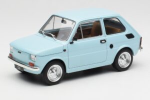 Fiat 126 Bleu Clair MCG 1:18 MCG18415 Métal Moulé