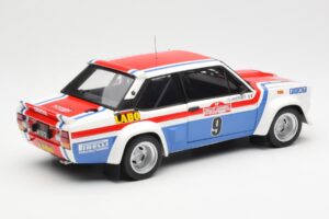 Fiat 131 Abarth Fiat France #9 J-C. Andruet / C. Delferrier Winner Rally Sanremo 1977 Kyosho 1:18 08375A Métal Moulé — image 3 sur 8