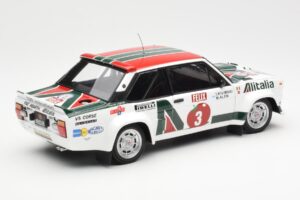 Fiat 131 Abarth #3 M. Alen / I. Kivimaki Winner Rally 1000 Lakes 1980 Kyosho 1:18 08376H Métal Moulé — image 3 sur 8