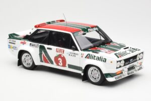 Fiat 131 Abarth #3 M. Alen / I. Kivimaki Winner Rally 1000 Lakes 1980 Kyosho 1:18 08376H Métal Moulé — image 6 sur 8