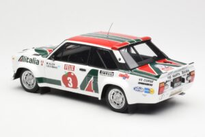 Fiat 131 Abarth #3 M. Alen / I. Kivimaki Winner Rally 1000 Lakes 1980 Kyosho 1:18 08376H Métal Moulé — image 7 sur 8
