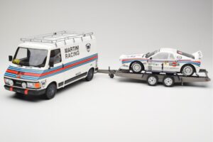 Fiat 242 & Lancia 037 Group B #1 W. Rohrl / C. Geistdorfer Rally Monte Carlo 1983 Otto 1:18 OT360 Résine — image 7 sur 7