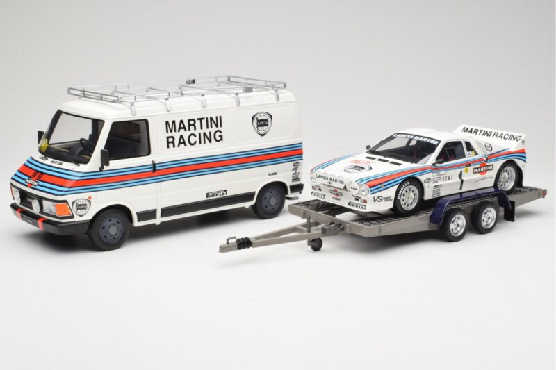 Fiat 242 & Lancia 037 Group B #1 W. Rohrl / C. Geistdorfer Rally Monte Carlo 1983 Otto 1:18 OT360 Résine