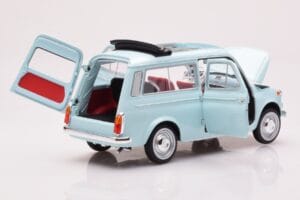 Fiat 500 Giardiniera Acquamarina Bleu Norev 1:18 187742 Métal Moulé — image 2 sur 7
