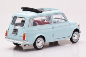 Fiat 500 Giardiniera Acquamarina Bleu Norev 1:18 187742 Métal Moulé — image 3 sur 7