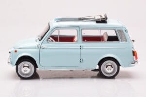 Fiat 500 Giardiniera Acquamarina Bleu Norev 1:18 187742 Métal Moulé — image 4 sur 7