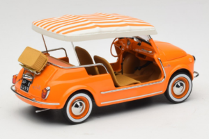 Fiat 500 Jolly Orange Norev 1:18 187791 Métal Moulé — image 2 sur 6