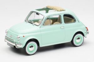 Fiat 500L Bleu Pastel Norev 1:18 187777 Métal Moulé