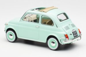Fiat 500L Bleu Pastel Norev 1:18 187777 Métal Moulé — image 5 sur 6