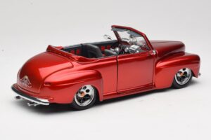 Ford Cabriolet Red Metallic Road Signature 1:18 30028 Métal Moulé — image 3 sur 8
