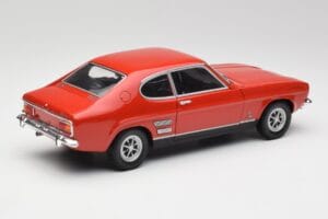 Ford Capri Mk1 1700 GT Rouge Minichamps 1:18 180089001 Métal Moulé — image 3 sur 8