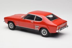 Ford Capri Mk1 1700 GT Rouge Minichamps 1:18 180089001 Métal Moulé — image 7 sur 8