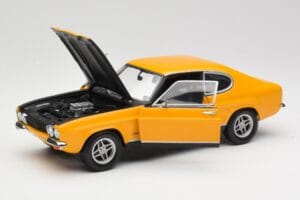 Ford Capri 2600 RS Signal Jaune Avec Noir Minichamps 1:18 180089070 Métal Moulé — image 2 sur 8