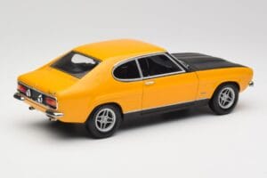 Ford Capri 2600 RS Signal Jaune Avec Noir Minichamps 1:18 180089070 Métal Moulé — image 3 sur 8