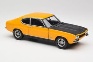 Ford Capri 2600 RS Signal Jaune Avec Noir Minichamps 1:18 180089070 Métal Moulé — image 6 sur 8