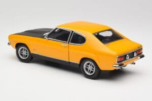 Ford Capri 2600 RS Signal Jaune Avec Noir Minichamps 1:18 180089070 Métal Moulé — image 7 sur 8