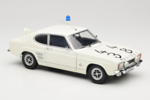 Ford Capri Autobahnpolizei Dusseldorf Minichamps 1:18 150089090 Métal Moulé — image 6 sur 8
