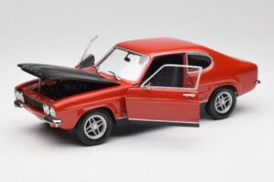 Ford Capri Mk1 RS 2600 Rouge & Noir Minichamps 1:18 150089076 Métal Moulé — image 2 sur 8