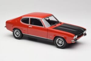 Ford Capri Mk1 RS 2600 Rouge & Noir Minichamps 1:18 150089076 Métal Moulé — image 6 sur 8