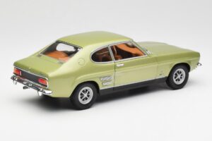 Ford Capri Mk1 Vert Clair Métallisé Minichamps 1:18 18008900 Métal Moulé — image 3 sur 8