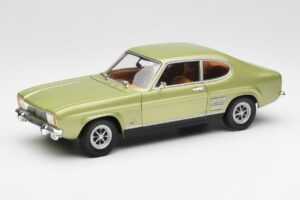Ford Capri Mk1 Vert Clair Métallisé Minichamps 1:18 18008900 Métal Moulé