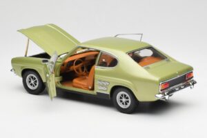 Ford Capri Mk1 Vert Clair Métallisé Minichamps 1:18 18008900 Métal Moulé — image 5 sur 8