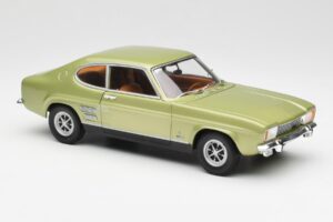 Ford Capri Mk1 Vert Clair Métallisé Minichamps 1:18 18008900 Métal Moulé — image 6 sur 8