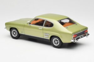 Ford Capri Mk1 Vert Clair Métallisé Minichamps 1:18 18008900 Métal Moulé — image 7 sur 8