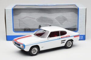 Ford Capri Mk1 GT Turbo Blanc MCG 1:18 MCG18539 Métal Moulé — image 6 sur 6