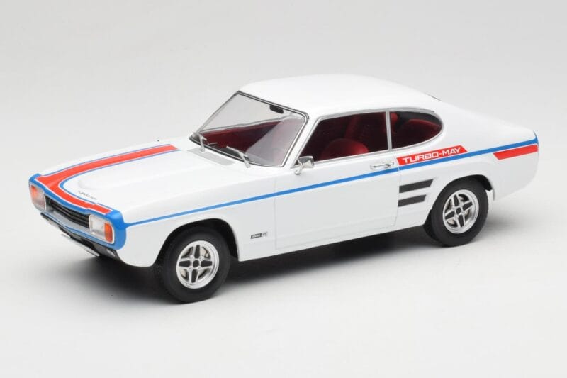 Ford Capri Mk1 GT Turbo Blanc MCG 1:18 MCG18539 Métal Moulé