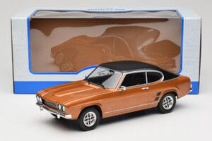 Ford Capri Mk1 GXL Brown Metallic MCG 1:18 MCG18537 Métal Moulé — image 6 sur 6