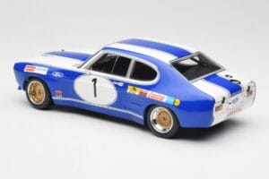 Ford Capri Mk1 RS 2600 #1 D. Glemser Ford Deutschland Winner Brno ETCC 1972 Minichamps 1:18 155728501 Métal Moulé — image 5 sur 6