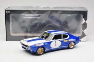 Ford Capri Mk1 RS 2600 #1 D. Glemser Ford Deutschland Winner Brno ETCC 1972 Minichamps 1:18 155728501 Métal Moulé — image 6 sur 6