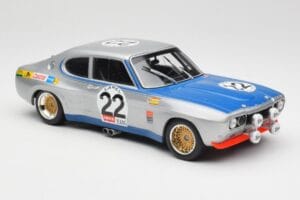 Ford Capri Mk1 RS 2600 #22 Ford Koln D. Glemser / A. Soler-Roig Winners 24 Hours of Spa 1971 Minichamps 1:18 155718522 Métal  — image 4 sur 6