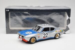 Ford Capri Mk1 RS 2600 #22 Ford Koln D. Glemser / A. Soler-Roig Winners 24 Hours of Spa 1971 Minichamps 1:18 155718522 Métal  — image 6 sur 6