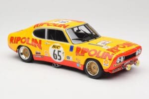 Ford Capri Mk1 RS 2600 #65 G. Larrousse / J. Rives Ford Deutschland Tour de France Automobile 1972 Minichamps 1:18 155728565  — image 4 sur 6