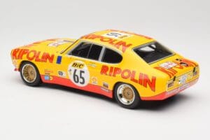 Ford Capri Mk1 RS 2600 #65 G. Larrousse / J. Rives Ford Deutschland Tour de France Automobile 1972 Minichamps 1:18 155728565  — image 5 sur 6