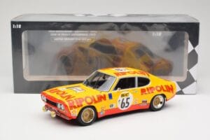Ford Capri Mk1 RS 2600 #65 G. Larrousse / J. Rives Ford Deutschland Tour de France Automobile 1972 Minichamps 1:18 155728565  — image 6 sur 6